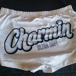 Charmin Ultra Soft White Boxer Shorts
